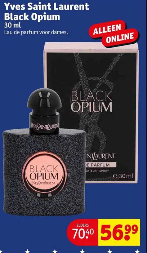 opium yves saint laurent|black opium aanbieding.